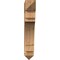 Ekena Millwork Merced Arts & Crafts Rough Sawn Bracket, Western Red Cedar, 6"W x 32"D x 36"H BKT06X32X36MRC03RWR - alternate 4